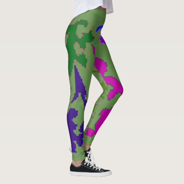 Awesome Green Leggings (Right)