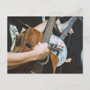Awesome Guitar Postcard