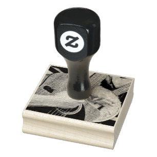 Awesome Guitar Rubber Stamp