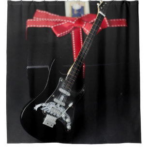 Awesome Guitar Shower Curtain