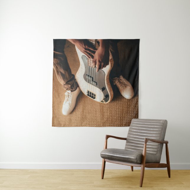 Awesome Guitar Tapestry (In Situ)