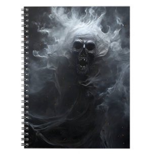Awesome Halloween Creepy Fantasy Ghost Notebook