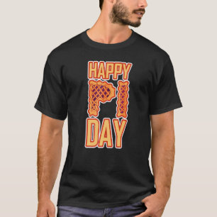 Awesome Happy Pi Day Math Symbol Pie Funny Happi D T-Shirt