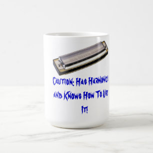 Awesome Harmonica Mug! Coffee Mug