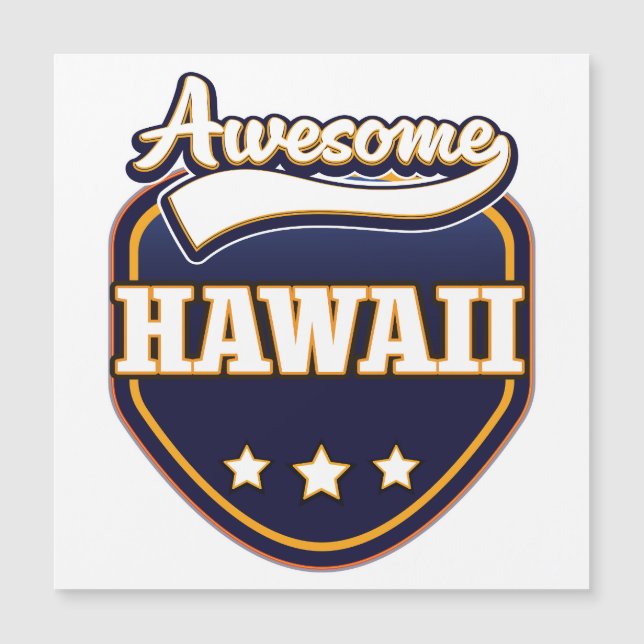 Awesome Hawaii sports logo (Front)