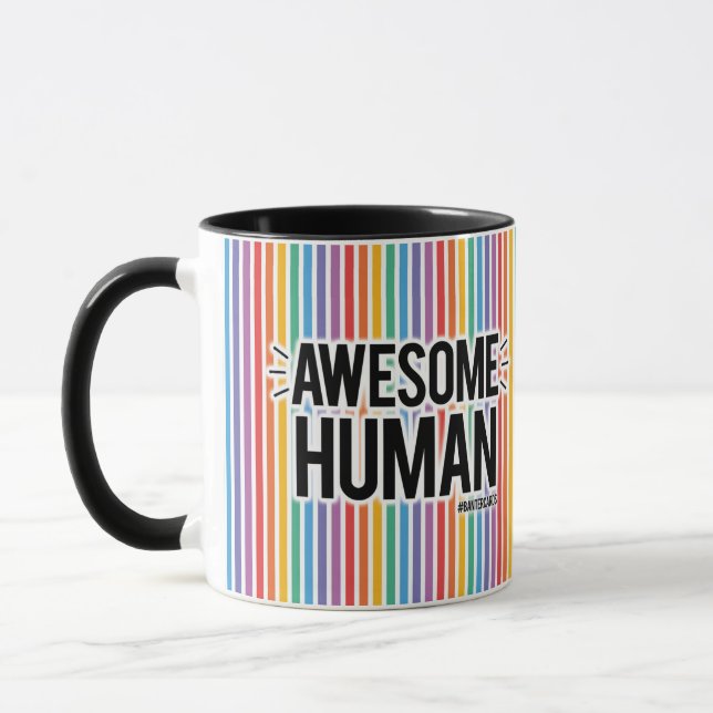 Awesome human mug (Left)