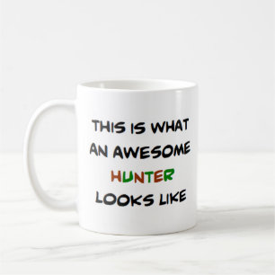 awesome hunter coffee mug