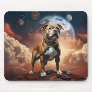 Awesome image of a Pitbull dog on Mars! Mouse Mat