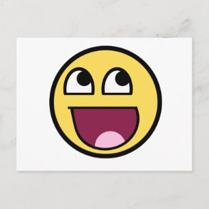Awesome Internet Meme Postcard