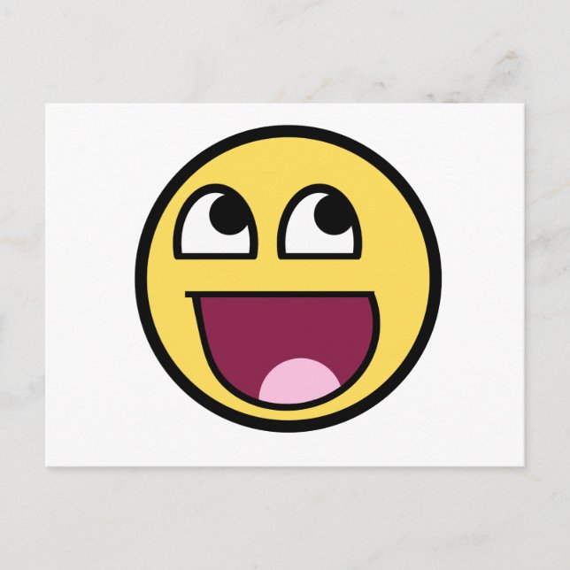 Awesome Internet Meme Postcard (Front)