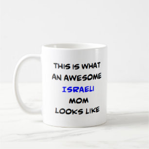 awesome israeli mum coffee mug