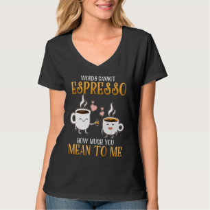 Awesome Java Cute Espresso Drinkers Pun T-Shirt