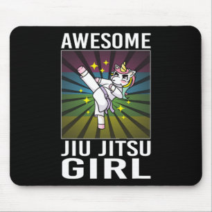 Awesome Jiu Jitsu Girl For Jiu Jitsu Toddler And G Mouse Mat