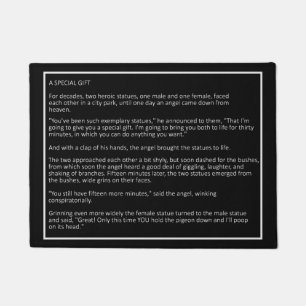Awesome Jokes custom colour door mat 4