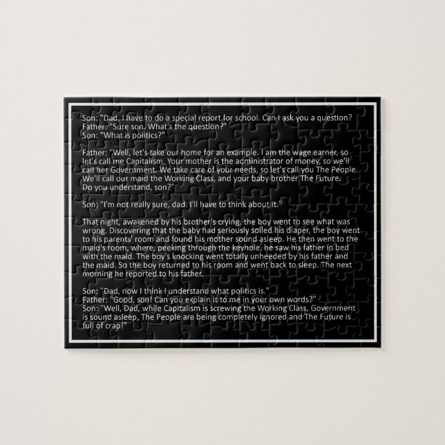 Awesome Jokes custom colour puzzle 10 (Horizontal)