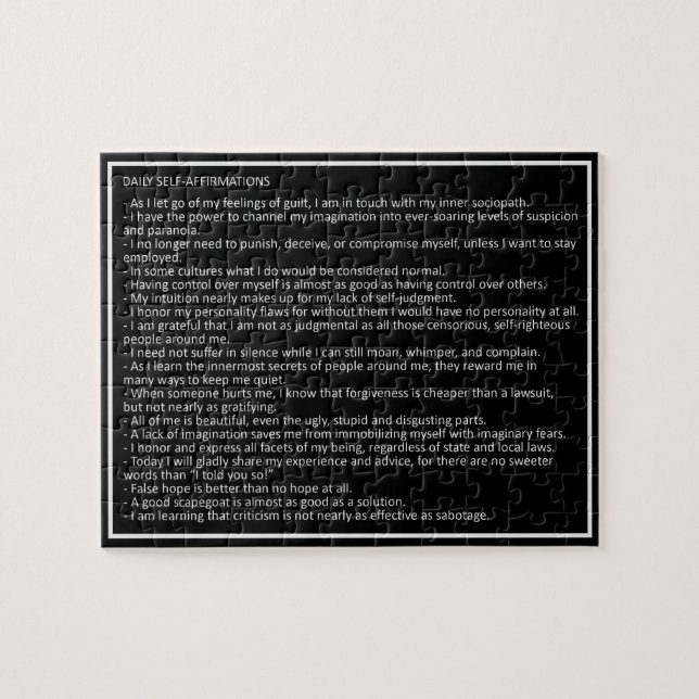 Awesome Jokes custom colour puzzle 2 (Horizontal)