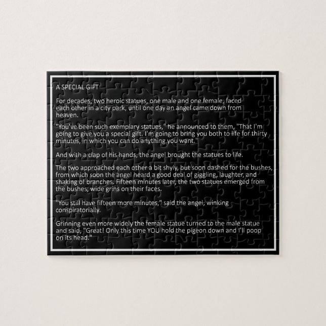 Awesome Jokes custom colour puzzle 4 (Horizontal)