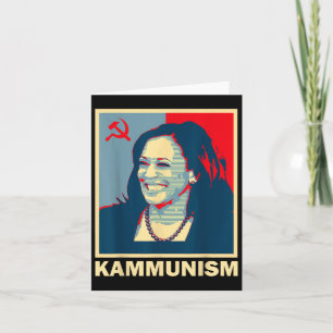 Awesome Kamala Harris Kammunism Communism Harris W Card