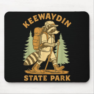 Awesome Keewaydin State Park, Ny Hiking Racoon Hik Mouse Mat