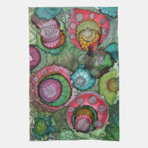 "Awesome" kitchen towel