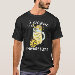Awesome Lemonade Squad Lemon Juice Lemonade Crew T-Shirt