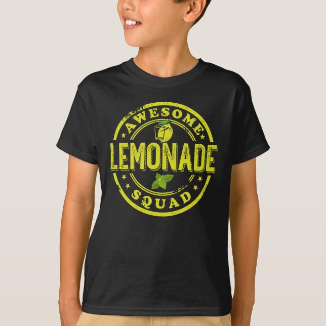 Awesome Lemonade Squad - Lemon Lovers T-Shirt (Front)