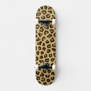 Awesome Leopard Print / Big Cat Skateboard