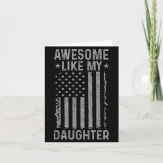 Awesome like daughter funny dad from daughter card