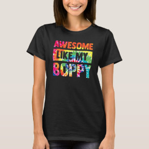 Awesome Like My Boppy Fathers Day Family Kids Tie T-Shirt
