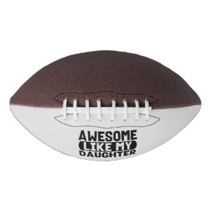 Awesome Like My Daughter Present Parents Dad Mum American Football