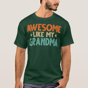 Awesome Like My Funny Grandma Mother's Day Vintage T-Shirt