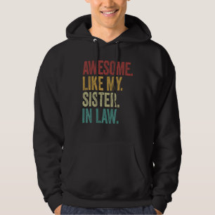 Awesome like my sister in law retro new husband sp hoodie