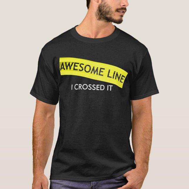 Awesome Line T-Shirt (Front)