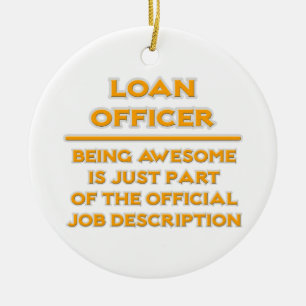 Awesome Loan Officer .. Job Description Ceramic Tree Decoration