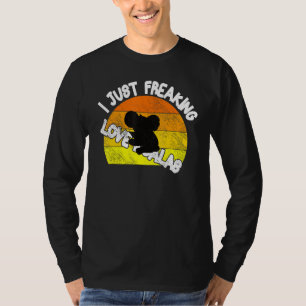 Awesome Love Koala Bears Funny Koala Animal Pajama T-Shirt