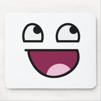 Awesome Lulz Face Mouse Mat