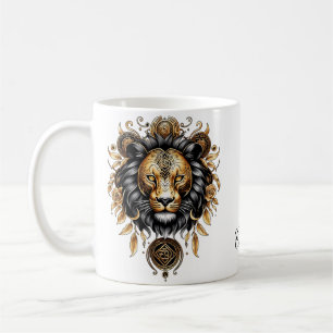 Awesome majestic lion coffee mug
