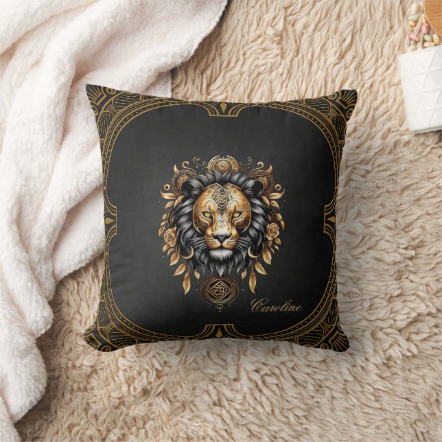 Awesome majestic lion cushion (Blanket)