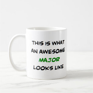 awesome major coffee mug