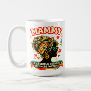 Awesome Mammy Retro Grandma Vintage Groovy Gift Coffee Mug