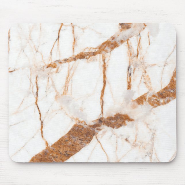 Awesome marble trendy modern mouse mat (Front)