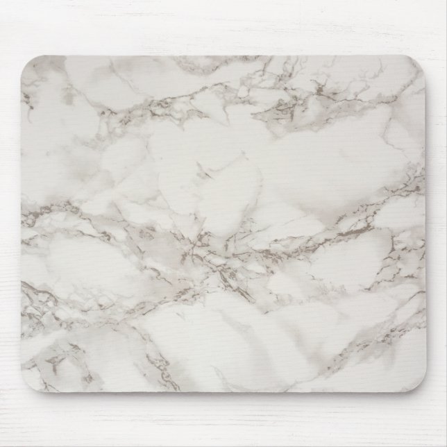 Awesome marble trendy modern mouse mat (Front)