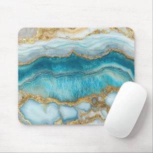Awesome marble trendy modern mouse mat