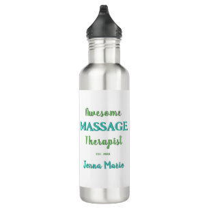 Awesome Massage Therapist Custom 710 Ml Water Bottle