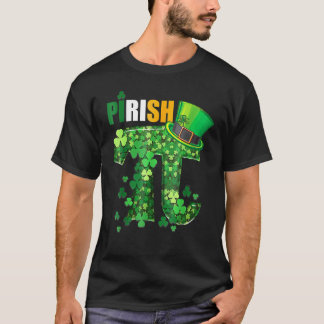 Awesome Math Teacher Shamrock St Patrick's Day T-Shirt