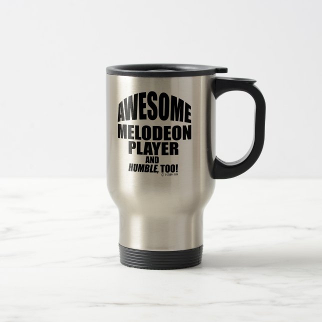 Awesome Melodeon Player Travel Mug (Right)