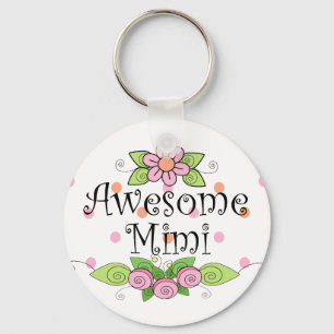 Awesome Mimi T-Shirt Key Ring