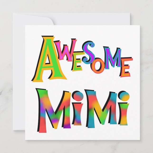 Awesome Mimi T-shirts and Gifts (Front)