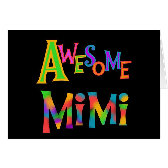 Awesome Mimi T-shirts and Gifts (Front Horizontal)