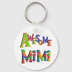 Awesome Mimi T-shirts and Gifts Key Ring